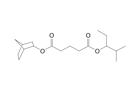 Glutaric acid, 2-norbornyl 2-methylpent-3-yl ester