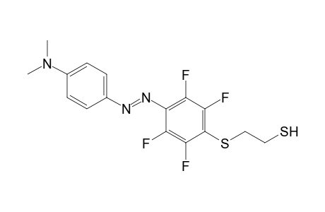 2-{4-[4-(Dimethylamino)phenylazo]-2,3,5,6-tetrafluorophenylthio}ethanethiol