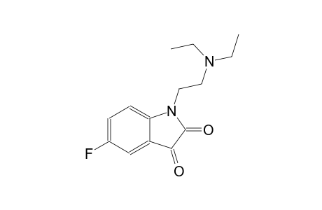 1-[2-(diethylamino)ethyl]-5-fluoro-1H-indole-2,3-dione