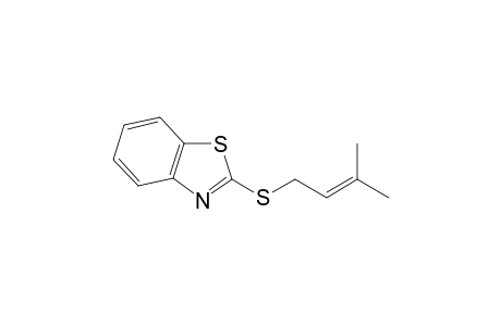 2-((3-Methylbut-2-en-1-yl)thio)benzo[d]thiazole