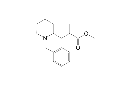 Methyl 2-methyl-3-[2-(1-benzylpiperidino)]propanoate