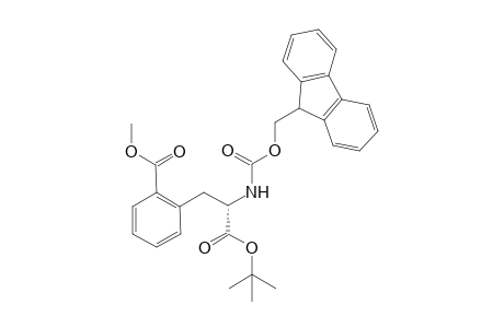 2-[(2S)-2-[[9H-fluoren-9-ylmethoxy(oxo)methyl]amino]-3-[(2-methylpropan-2-yl)oxy]-3-oxopropyl]benzoic acid methyl ester