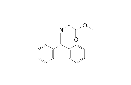 2-Aminoacetic acid, N-diphenylmethylene-, methyl ester