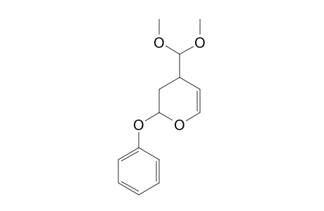 2H-Pyran, 4-(dimethoxymethyl)-3,4-dihydro-2-phenoxy-