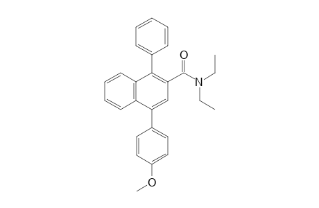 N,N-Diethyl-4-(4-methoxyphenyl)-1-phenyl-2-naphthamide