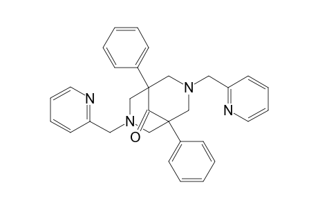 1,5-Diphenyl-3,7-di(2-pyridylmethyl)-3,7-diazabicyclo[3.3.1]nonan-9-one