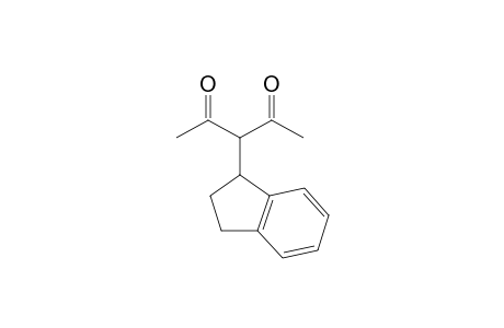 3-(2,3-Dihydro-1H-inden-1-yl)pentane-2,4-dione