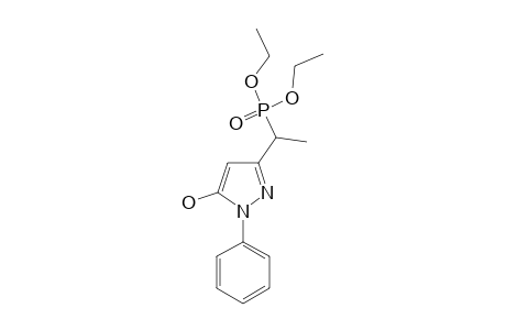 DIETHYL-1-(1-PHENYL-5-HYDROXYPYRAZOL-3-YL)-ETHYLPHOSPHONATE