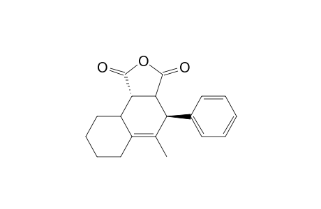 Naphtho[1,2-c]furan-1,3-dione, 3a,4,6,7,8,9,9a,9b-octahydro-5-methyl-4-phenyl-, (3a.alpha.,4.beta.,9a.alpha.,9b.alpha.)-