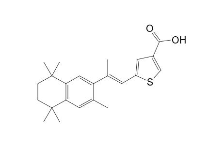 (E)-2-[2-(5,6,7,8-Tetrahydro-3,5,5,8,8-pentamethyl-2-naphthyl)propen-1-yl]-4-thiophenecarboxylc acid
