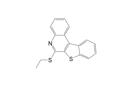6-(ethylthio)-[1]benzothiolo[2,3-c]quinoline