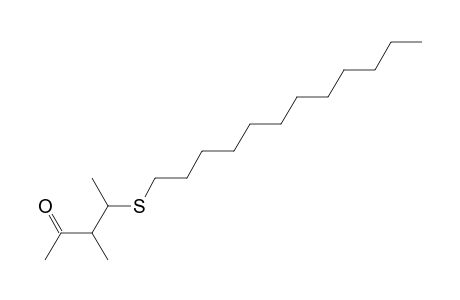 4-(Dodecylthio)-3-methylpentan-2-one