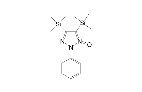 2-PHENYL-4,5-BIS-(TRIMETHYLSILYL)-2H-1,2,3-TRIAZOLE-1-OXIDE