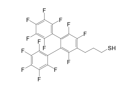 3-(Perfluoroterphenyl-4-yl)propane-1-thiol