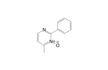 6-Methyl-1-oxidanidyl-2-phenyl-pyrimidin-1-ium