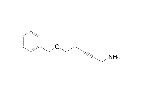 5-(Benzyloxy)pent-2-yn-1-amine
