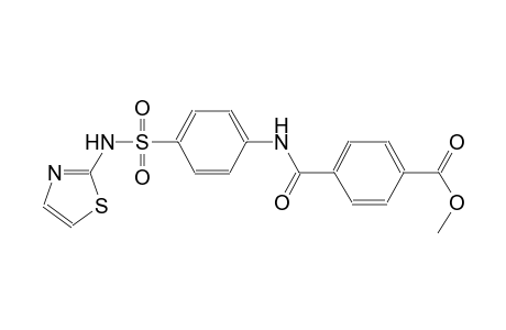 benzoic acid, 4-[[[4-[(2-thiazolylamino)sulfonyl]phenyl]amino]carbonyl]-, methyl ester