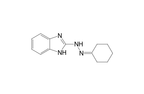 Cyclohexanone, 1H-1,3-benzimidazol-2-ylhydrazone