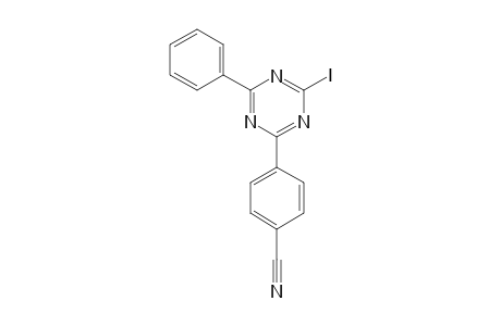 4-(4-iodo-6-phenyl-1,3,5-triazin-2-yl)benzonitrile