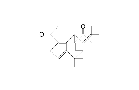 3,10-Diacetyl-11-isopropylidene-7,7-dimethyltricyclo-[6.2.1.0(2,6)]-undeca-2,5,9-triene