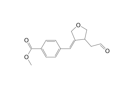 (Z)-Methyl 4-((4-(2-oxoethyl)dihydrofuran-3(2H)-ylidene)methyl)benzoate