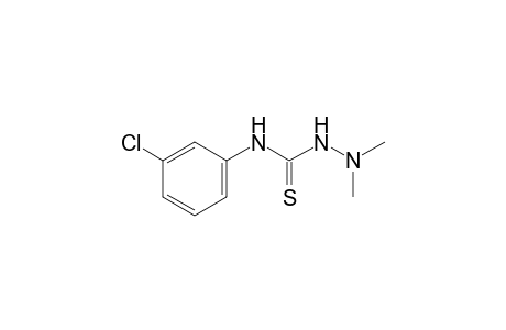 4-(m-chlorophenyl)-1,1-dimethyl-3-thiosemicarbazide