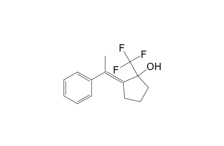 (2E)-2-(1-phenylethylidene)-1-(trifluoromethyl)-1-cyclopentanol
