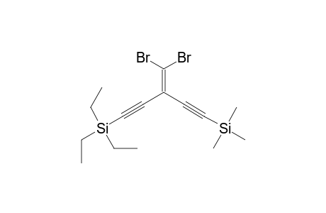 3-(Dibromomethylidene)-1-(triethylsilyl)-5-(trimethylsilyl)penta-1,4-diyne