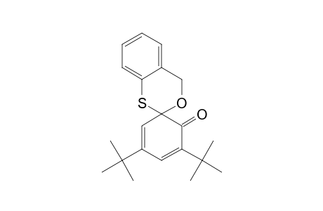 3',5'-DI-TERT.-BUTYLSPIRO-[4H-3,1-BENZOXATHIIN-2,1'-[3',5']-CYCLOHEXADIEN]-2'-ONE