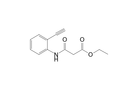3-(2-Ethynylanilino)-3-keto-propionic acid ethyl ester