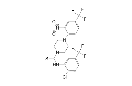 N-[2-chloro-5-(trifluoromethyl)phenyl]-4-[2-nitro-4-(trifluoromethyl)phenyl]-1-piperazinecarbothioamide