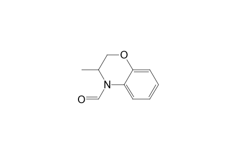 4H-1,4-Benzoxazine-4-carboxaldehyde, 2,3-dihydro-3-methyl-, (.+-.)-