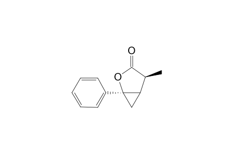 ENDO-4-METHYL-1-PHENYL-2-OXABICYLO-[3.1.0]-HEXAN-3-ONE;MINOR-ISOMER