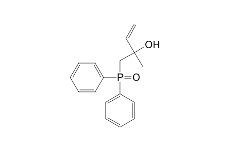 1-Diphenylphosphinoyl-2-methylbut-3-en-2-ol