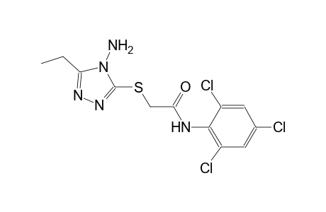acetamide, 2-[(4-amino-5-ethyl-4H-1,2,4-triazol-3-yl)thio]-N-(2,4,6-trichlorophenyl)-