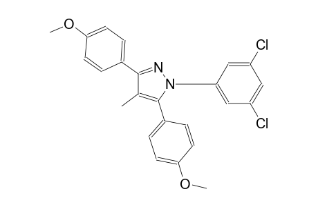 1-(3,5-dichlorophenyl)-3,5-bis(4-methoxyphenyl)-4-methyl-1H-pyrazole