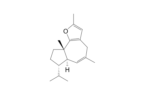 (rac)-(6aR,7S,9aS)-7-isopropyl-2,5,9a-trimethyl-4,6a,7,8,9,9a-hexahydroazuleno[4,5-b]furan