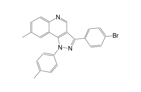 1H-pyrazolo[4,3-c]quinoline, 3-(4-bromophenyl)-8-methyl-1-(4-methylphenyl)-