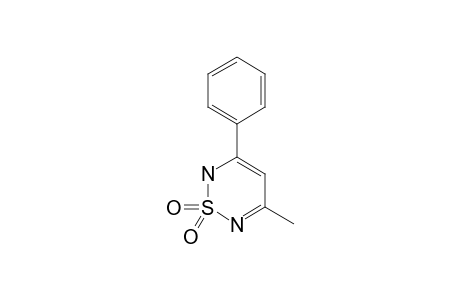 3-Methyl-5-phenyl-2H-1,2,6-thiadiazine-1,1-dioxide