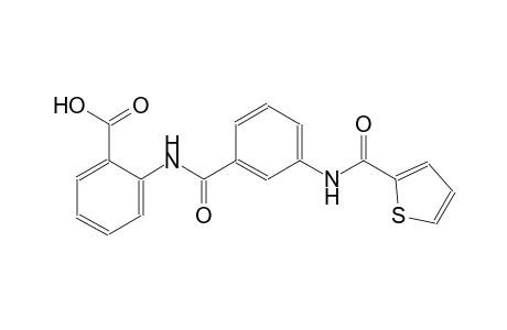 2-({3-[(2-thienylcarbonyl)amino]benzoyl}amino)benzoic acid