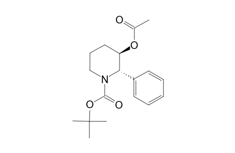 (+/-)-TERT.-BUTYL-3-(ACETYLOXY)-2-PHENYL-PIPERIDINE-1-CARBOXYLATE