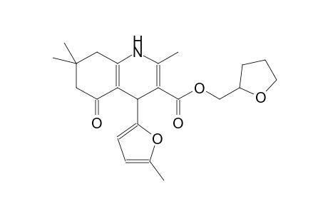 3-quinolinecarboxylic acid, 1,4,5,6,7,8-hexahydro-2,7,7-trimethyl-4-(5-methyl-2-furanyl)-5-oxo-, (tetrahydro-2-furanyl)methyl ester