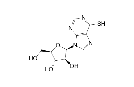6-Mercaptopurine-9-beta-D-arabinofuranoside