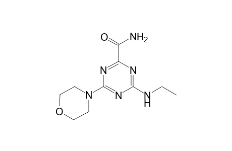 4-(ethylamino)-6-(4-morpholinyl)-1,3,5-triazine-2-carboxamide