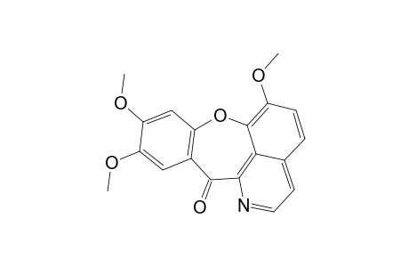12H-[1]Benzoxepino[2,3,4-ij]isoquinolin-12-one, 6,9,10-trimethoxy-
