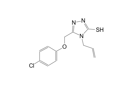 4-allyl-5-[(4-chlorophenoxy)methyl]-4H-1,2,4-triazole-3-thiol