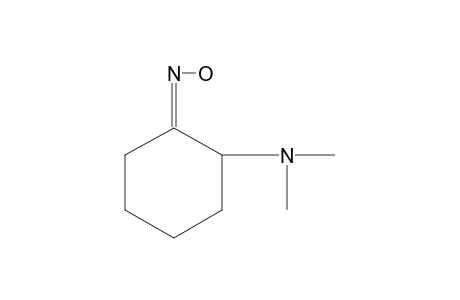 2-(dimethylamino)cyclohexanone, oxime