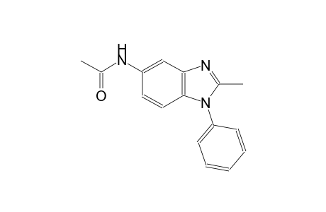 acetamide, N-(2-methyl-1-phenyl-1H-benzimidazol-5-yl)-