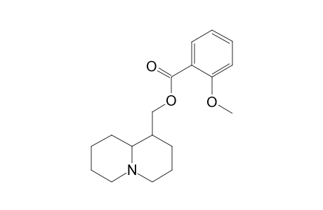 Benzoic acid, 2-methoxy-, (octahydro-2H-quinolizin-1-yl)methyl ester