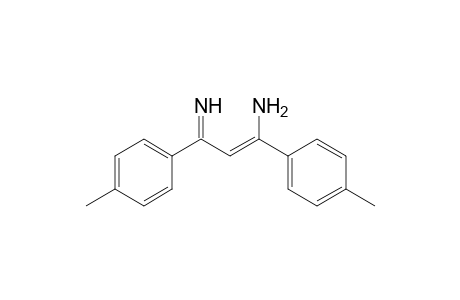 4-Amino-2,4-bis(4-tolyl)-1-azabuta-1,3-diene